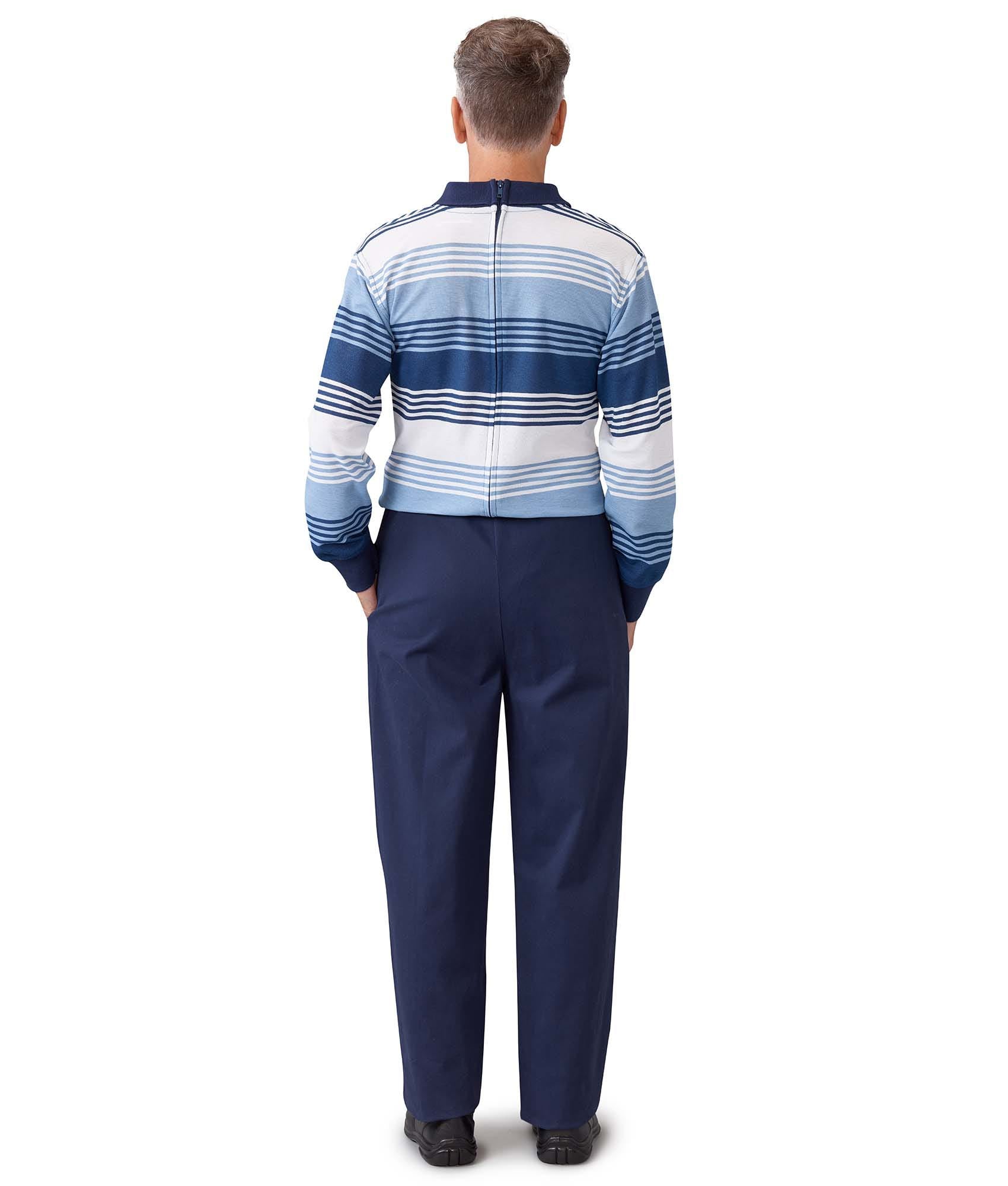 Men's Stay Dressed Jumpsuit with Long Sleeve Polo Shirt