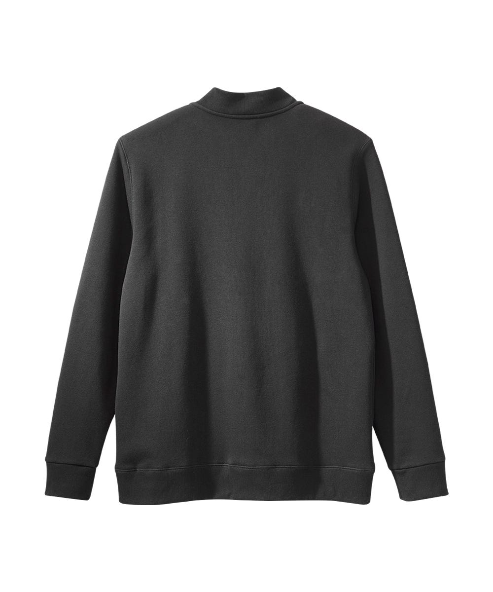 Men's Magnetic Button Front Bomber Jacket
