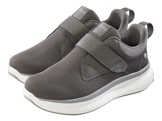 Easy Wear Extra Wide Comfortable Walking Shoes for Men - Classic Single Strap Adjustable Closure