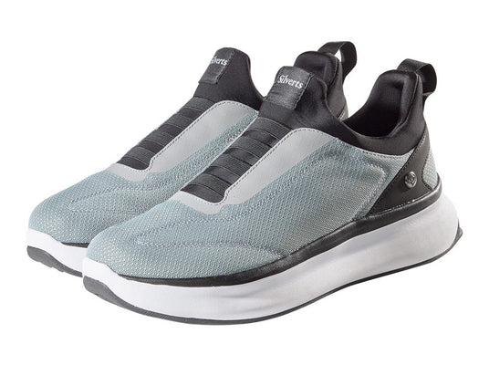 Men's Extra Wide Comfortable Slip On Sneakers Without Laces