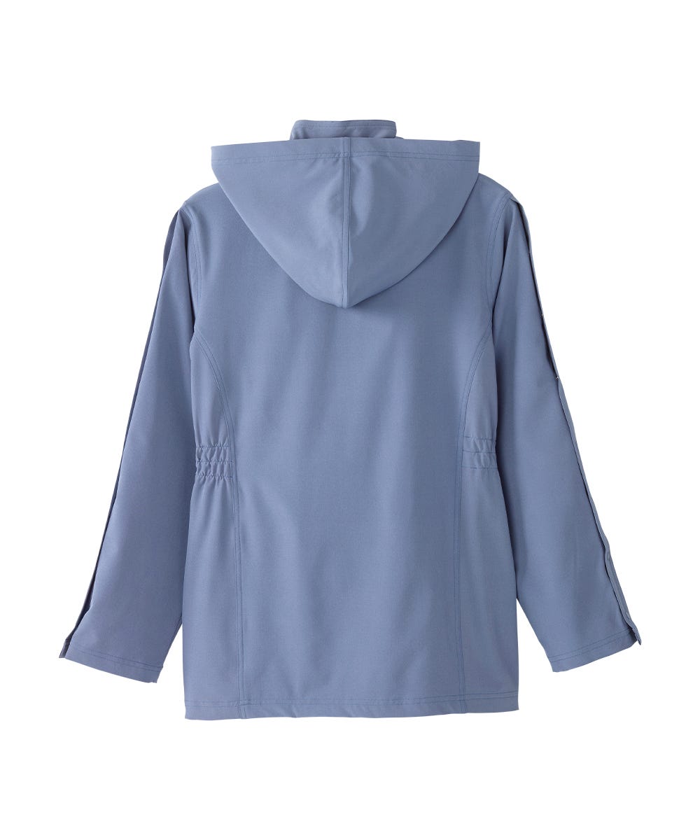 Women's Recovery Rain Jacket with Magnetic Zipper & Detachable Hood