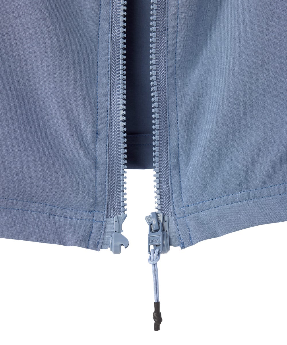 Women's Recovery Rain Jacket with Magnetic Zipper & Detachable Hood