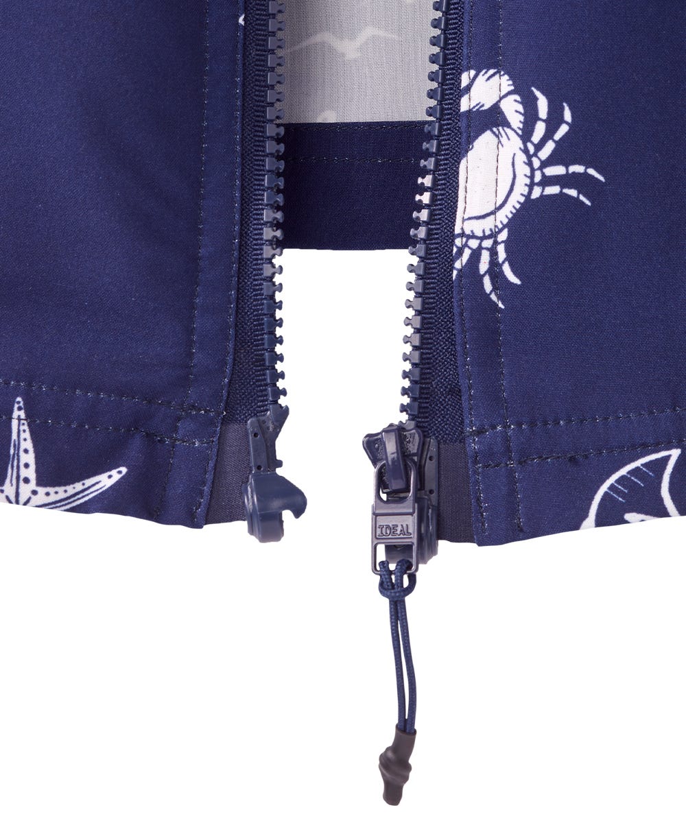 Women's Recovery Rain Jacket with Magnetic Zipper & Detachable Hood