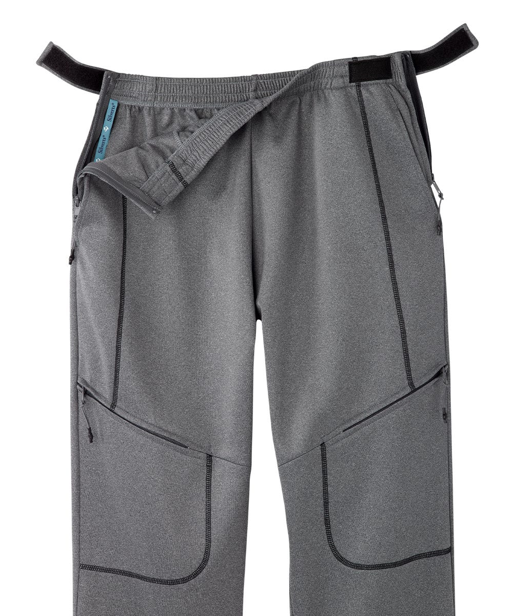 Men's Zippered Post Surgery Recovery Pant
