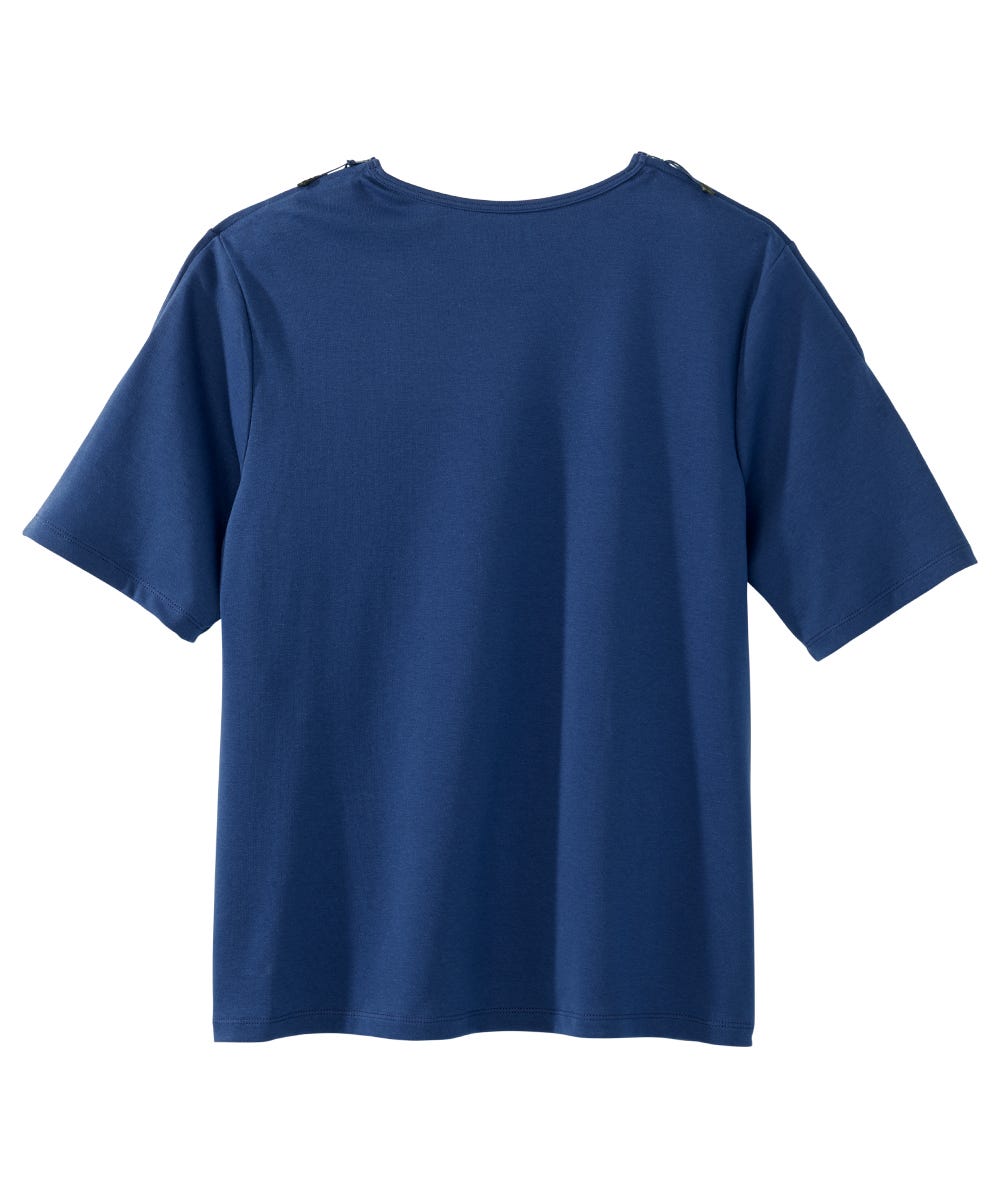 Women's Post Surgery Zipper Closure Recovery Top