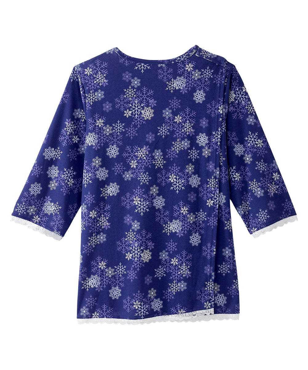 Women's Open Back Top & Pull-On Pant Pajama Set