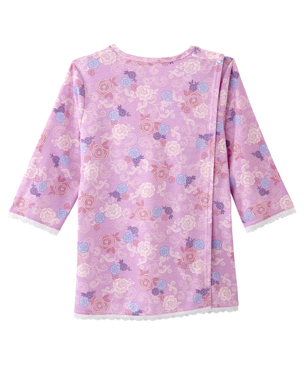 Women's Open Back Top & Pull-On Pant Pajama Set