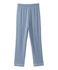 Women's Open Back Top & Pull-On Pant Waffle Knit Pajama Set