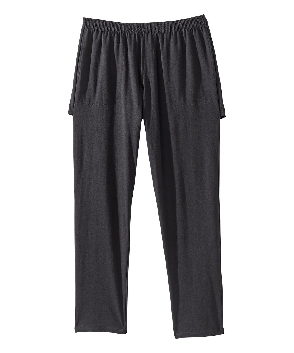 Men's Open Back Long Sleeve Polo & Open Back Pant Set - Clearance