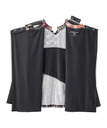 Women's Open Back Patchwork Top