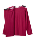 Women's Open Back Patchwork Top