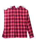 Men's Open Back Flannel Shirt