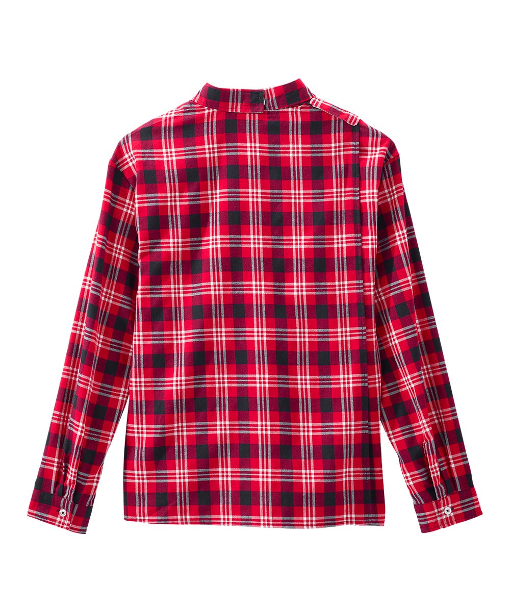 Men's Open Back Flannel Shirt
