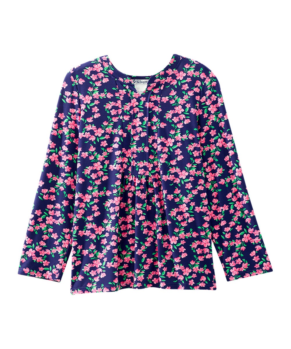 Women's Open Back Pleated Panel Top