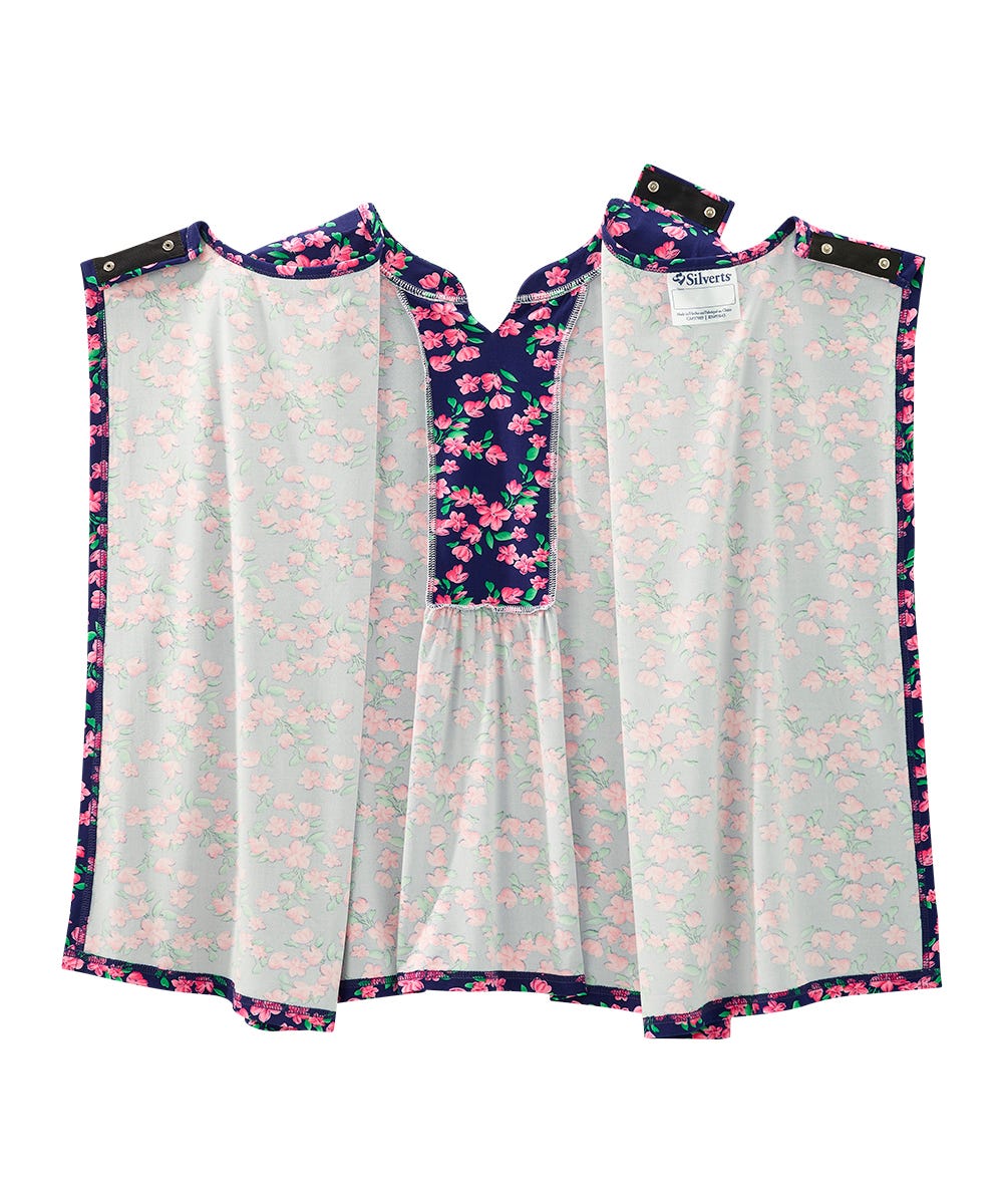 Women's Open Back Pleated Panel Top