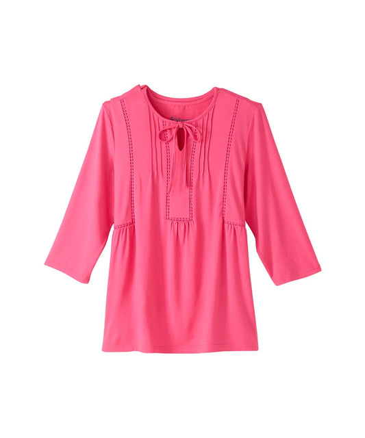 Women's Open Back Neck Tie Top