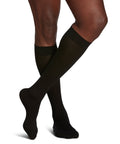 Sigvaris 190 Sea Island Cotton Compression Socks 15-20 mmHg Calf High for Men Closed Toe