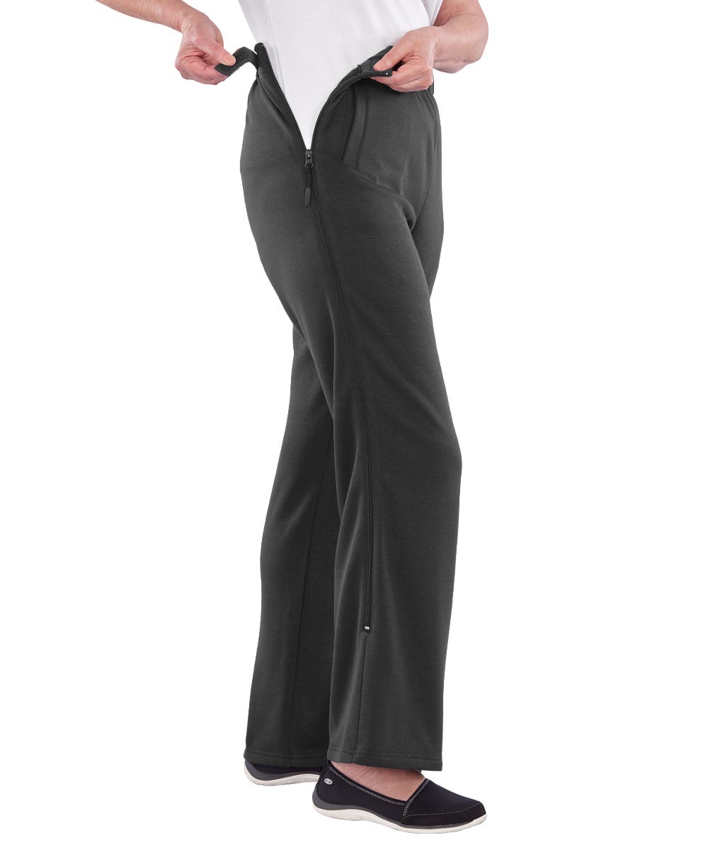 Women's Self Dressing Side Zip Pant