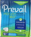 Prevail Per-Fit 360 Daily Briefs Maximum Plus Absorbency Size 2, 18 count