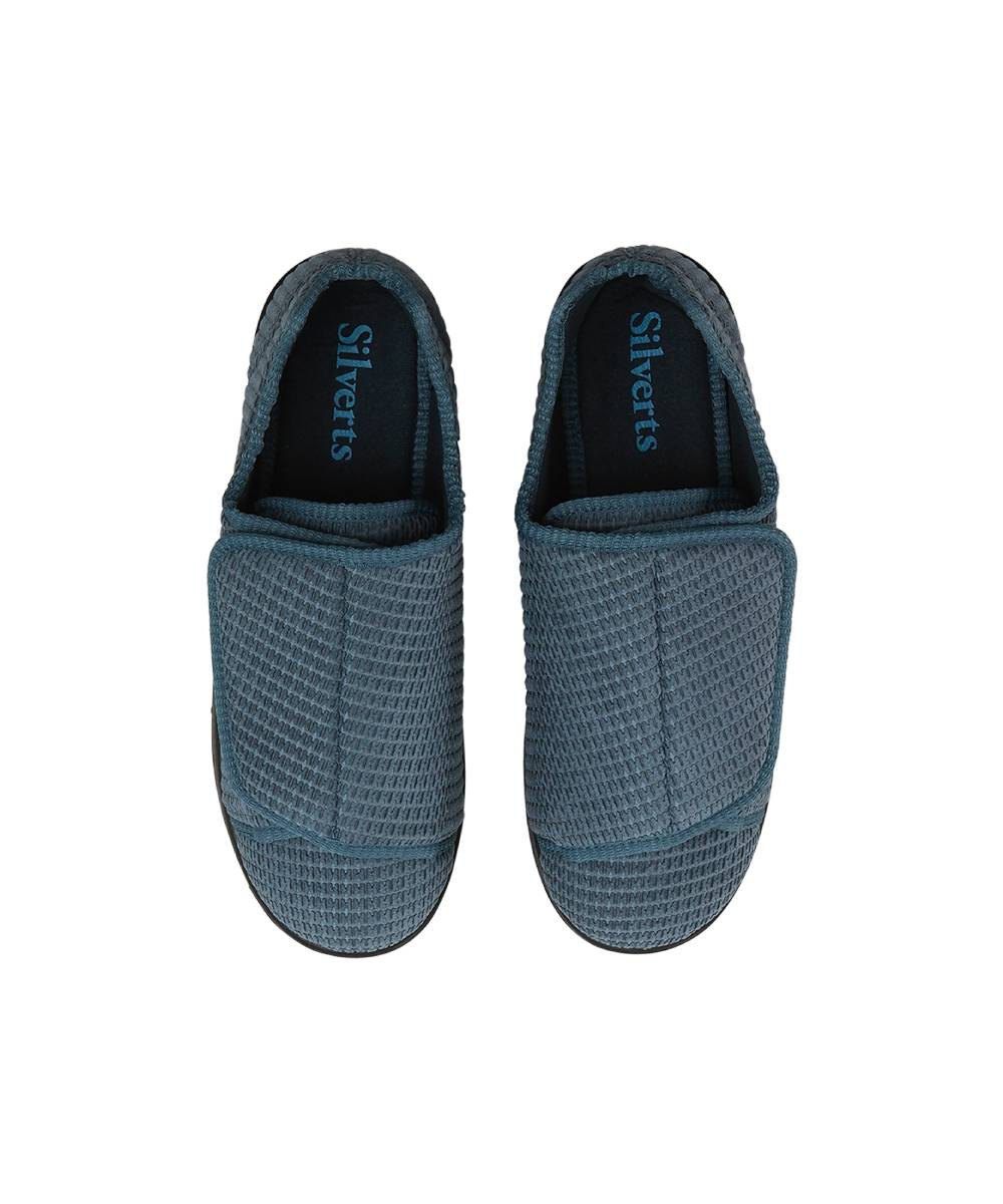 Mens Extra Extra Wide Slip Resistant Slippers