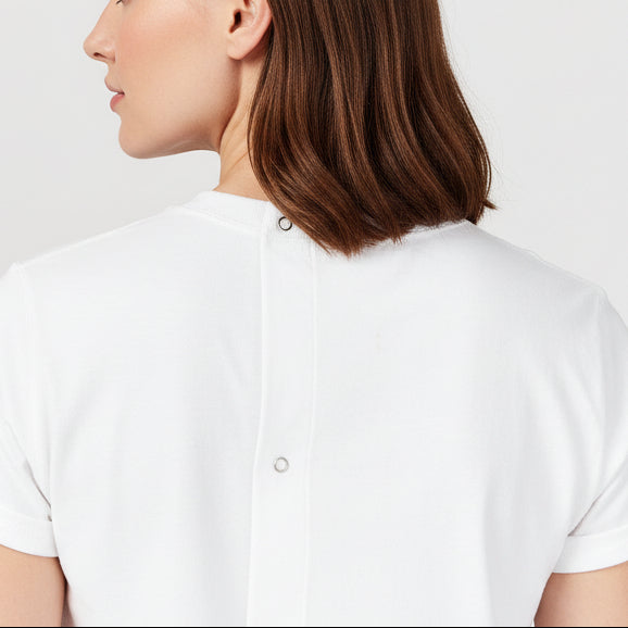 Women’s Premium Short Sleeve Open Back T-Shirt