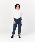 Women's Premium Long Sleeve Open Back T-Shirt