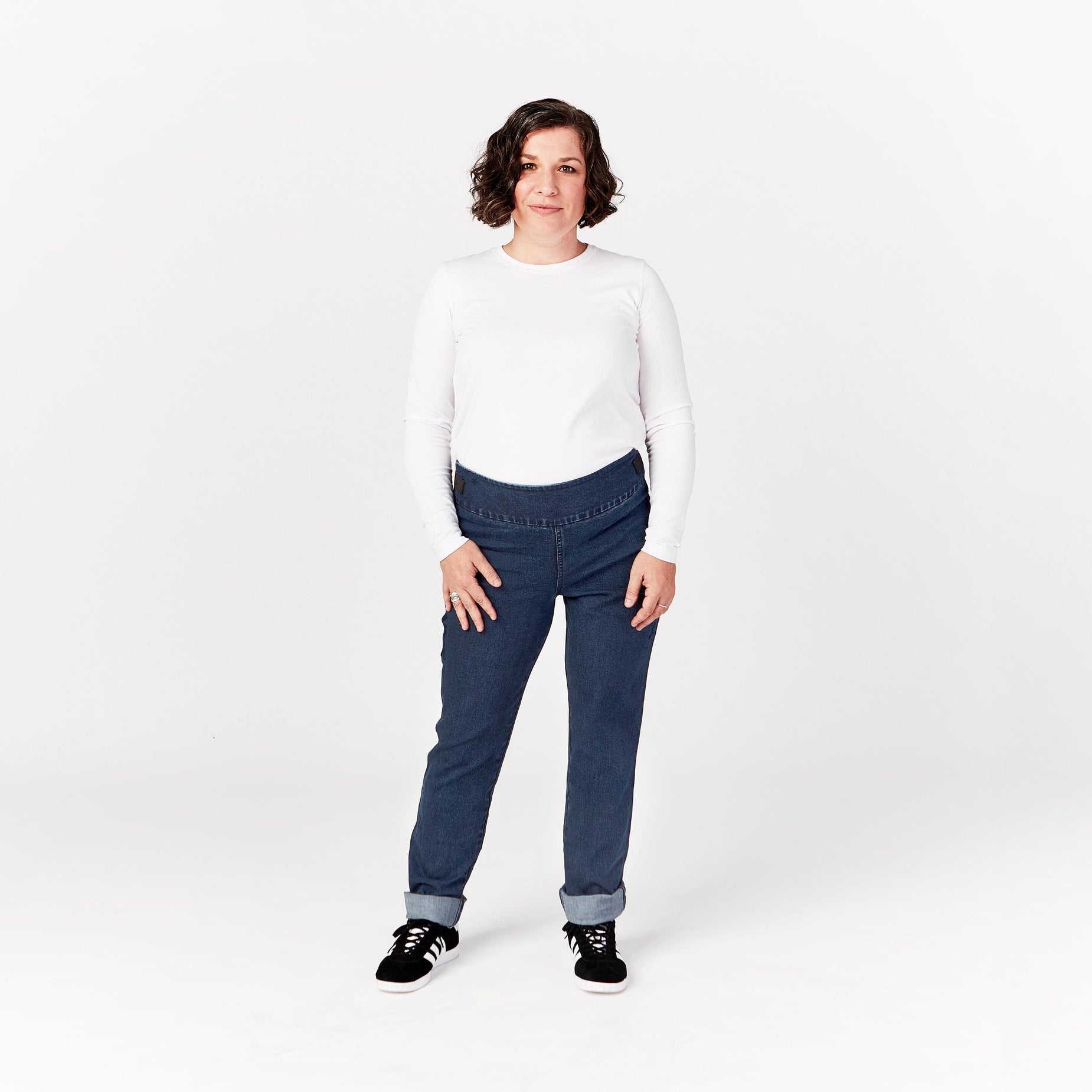 Women's Premium Long Sleeve Open Back T-Shirt