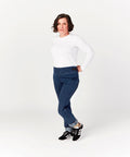 Women's Premium Long Sleeve Open Back T-Shirt
