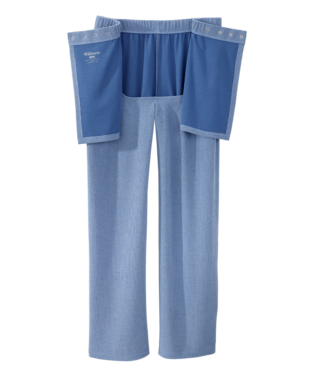 Women's Open Back Soft Ribbed Pants