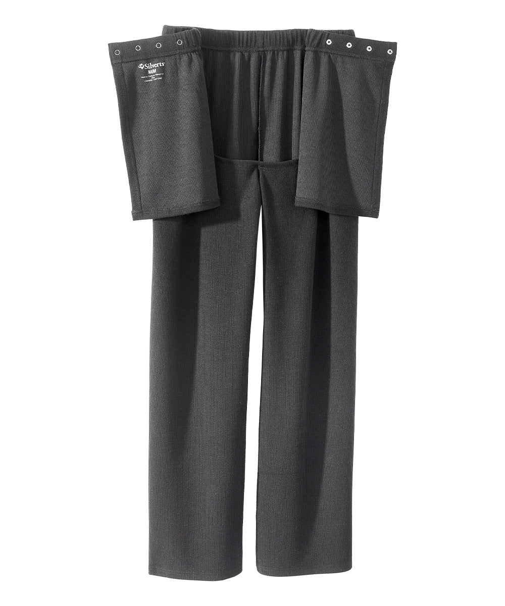 Women's Open Back Soft Ribbed Pants