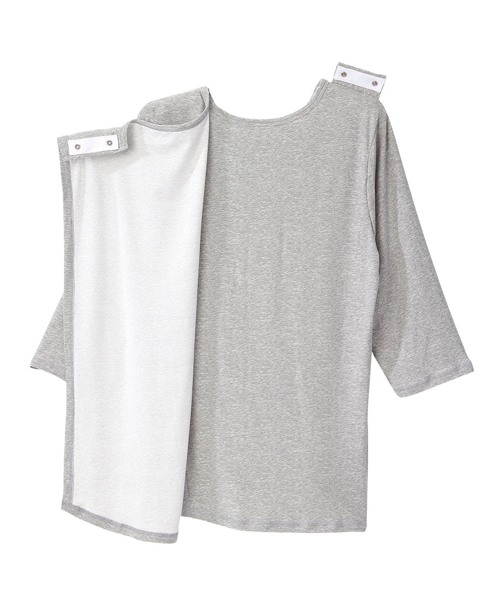 Women's Open Back Active Crew Neck Top