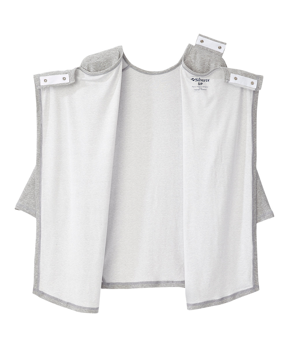 Women's Open Back Active Crew Neck Top