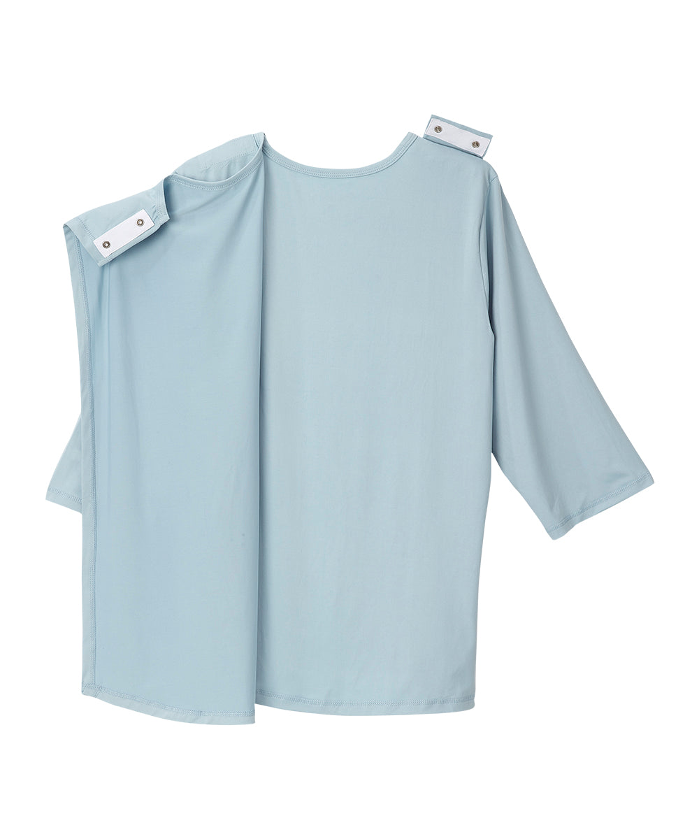 Women's Open Back Active Crew Neck Top