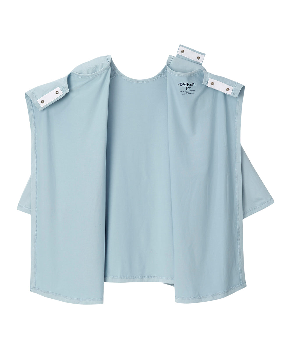 Women's Open Back Active Crew Neck Top