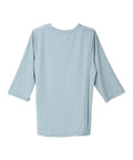 Women's Open Back Active Crew Neck Top