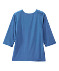 Women's Open Back Active Crew Neck Top