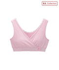 Women's Lace Trim Easy Close Bralette