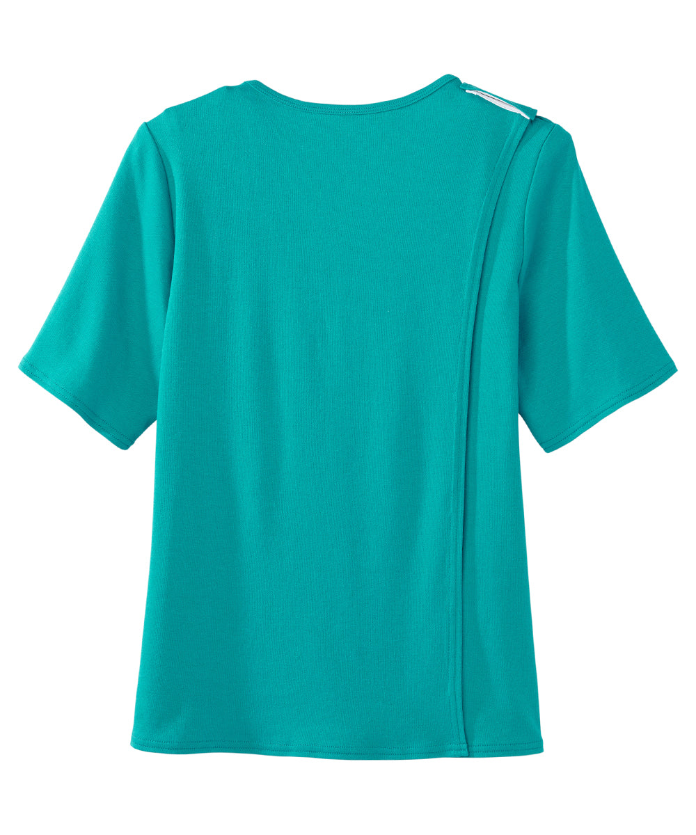A&S SHORT SLEEVE TENT LINE BLOUSE 【 美品 】 Women's Soft Embroidered Adaptive Top – Silverts Canada