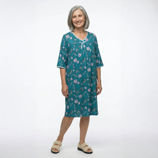 Women's No Peek Hospital & Home Care Gown