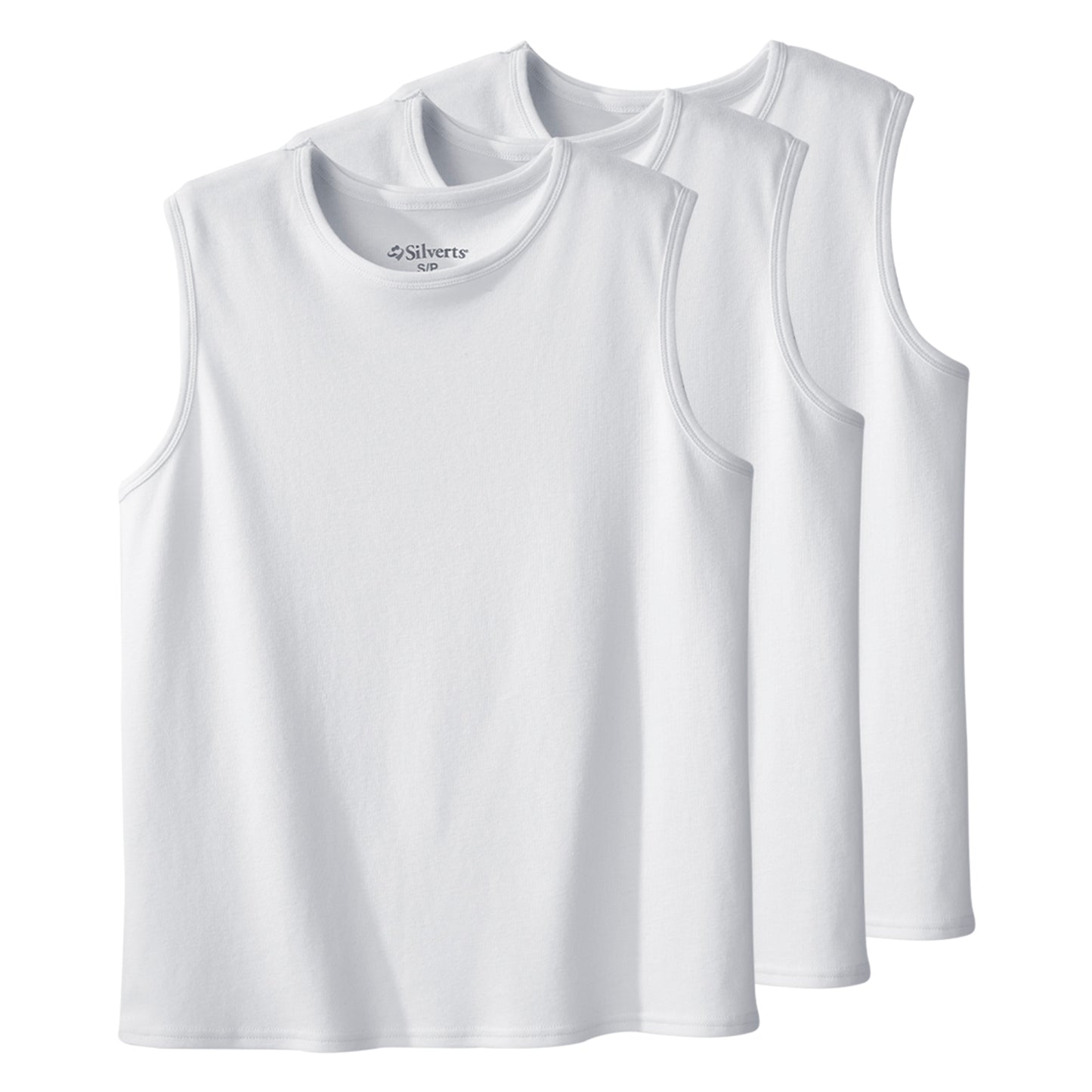 Women's Adaptive Open Back Sleeveless Camisole - 3 Pack