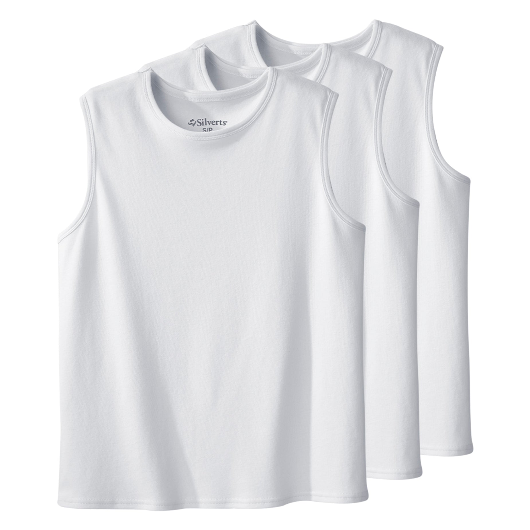 Women's Adaptive Open Back Sleeveless Camisole - 3 Pack