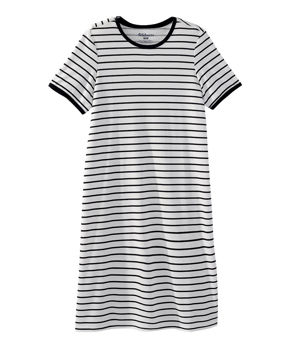 black white t shirt dress Heavyweight Oversized Maxi T-Shirt or stepping out in casual street style Maxie T-Shirt Dress - Black