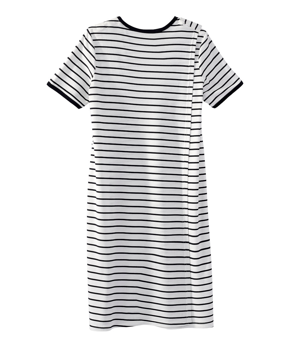 Women's Open Back T-Shirt Dress