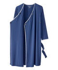 Women's Buttery Soft Open Front Nightgown/ Robe