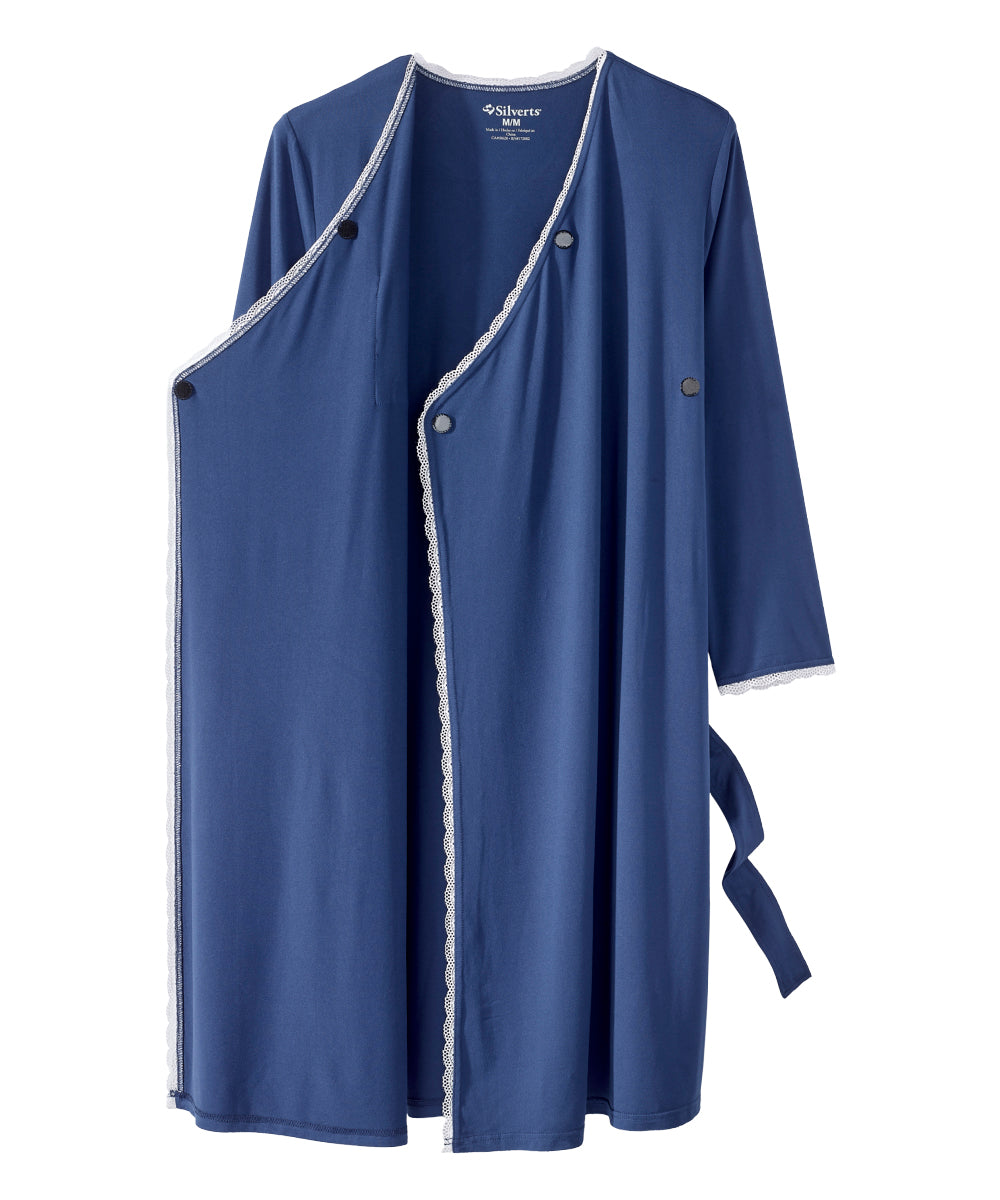 Women's Buttery Soft Open Front Nightgown/ Robe