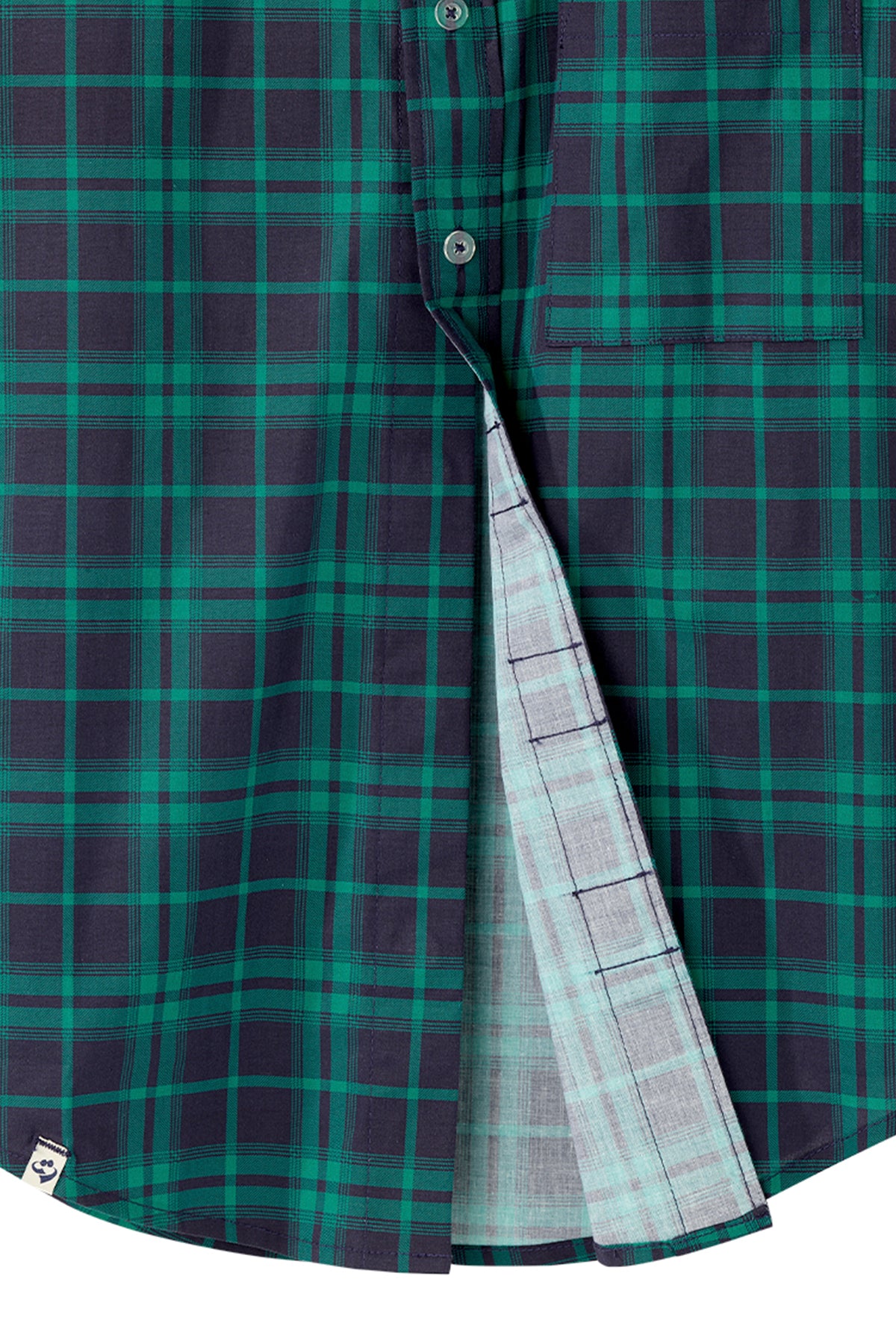 Men's Self Dressing Magnetic Buttons Dress Shirt