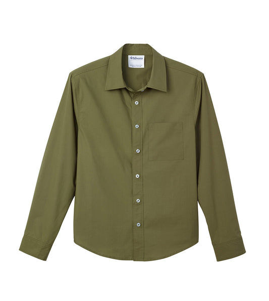 Magnetic Button Long Sleeve Shirt
