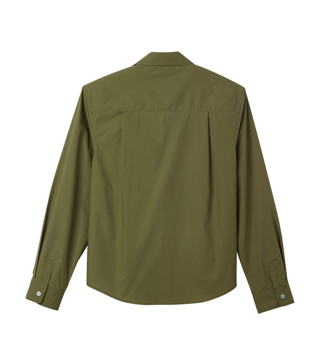 Magnetic Button Long Sleeve Shirt
