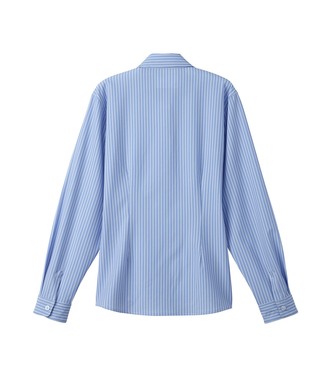 Magnetic Button Long Sleeve Blouse