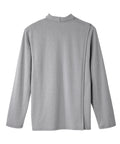 Men's Adaptive Open Back Polo Shirt with Long Sleeves